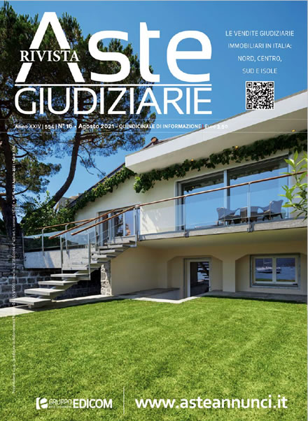 Rivista Aste Giudiziarie - Agosto 2021