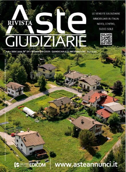 Rivista Aste Giudiziarie - Novembre 2021