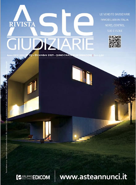 Rivista Aste Giudiziarie - Dicembre 2021